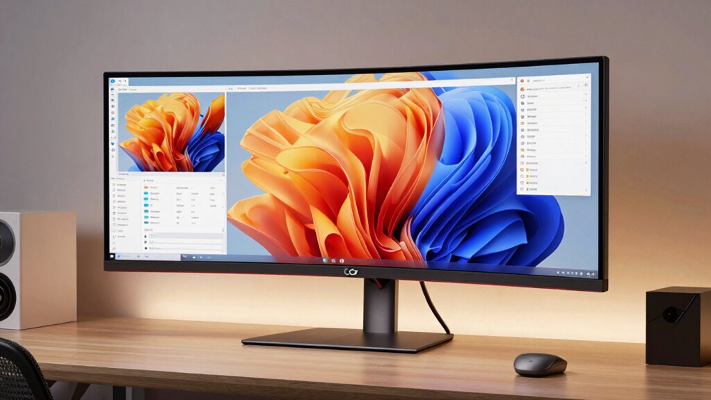 monitor size connectivity ergonomics