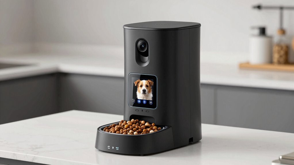 pet feeder with camera