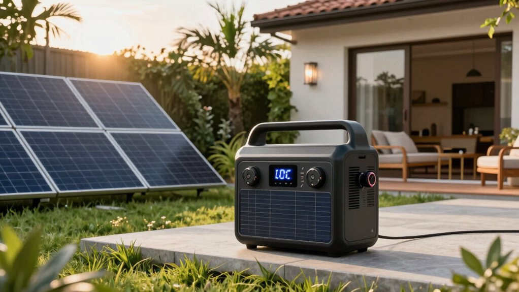 power battery ports size