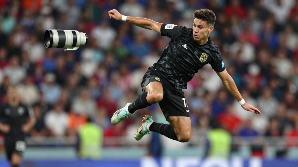 sports photography lens features