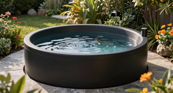 top backyard cold tubs