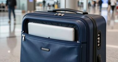 top carry on with laptop