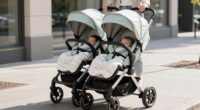 top double stroller travel systems