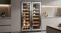 top dual zone wine fridges