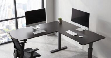 top l shaped desk picks