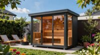 top outdoor backyard saunas