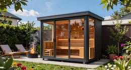 top outdoor backyard saunas