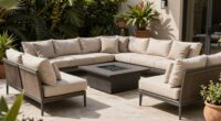 top outdoor sectional sets