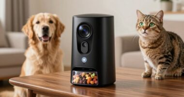 top pet cameras with treat dispensers