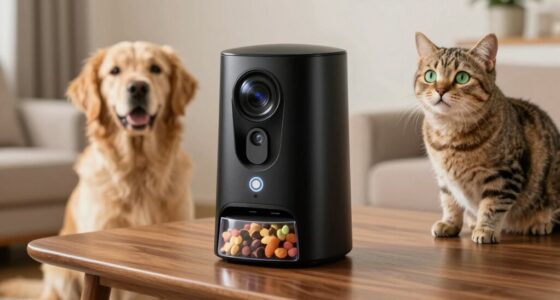 top pet cameras with treat dispensers