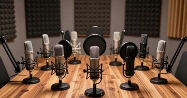 top podcast microphone kits
