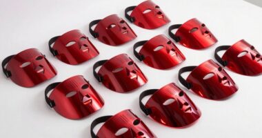 top red light masks