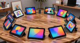 top screen drawing tablets