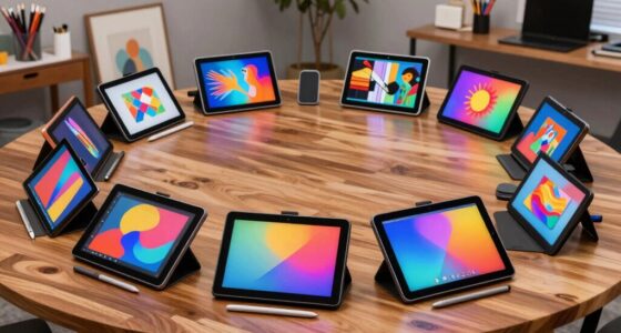top screen drawing tablets