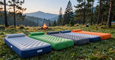 top self inflating camping mattresses