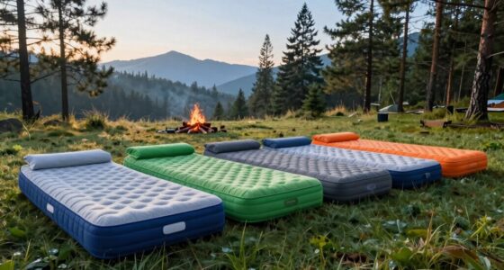 top self inflating camping mattresses