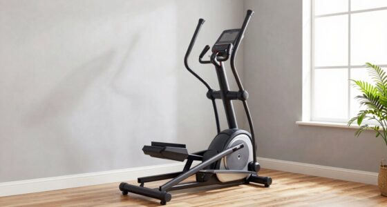 top space saving ellipticals