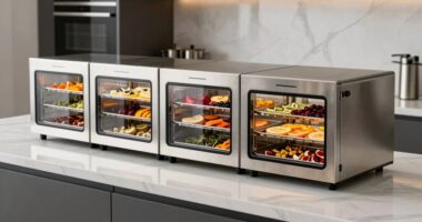 top stainless steel dehydrators
