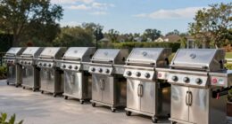 top stainless steel gas grills