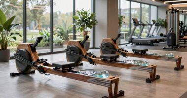 top water rowing machines