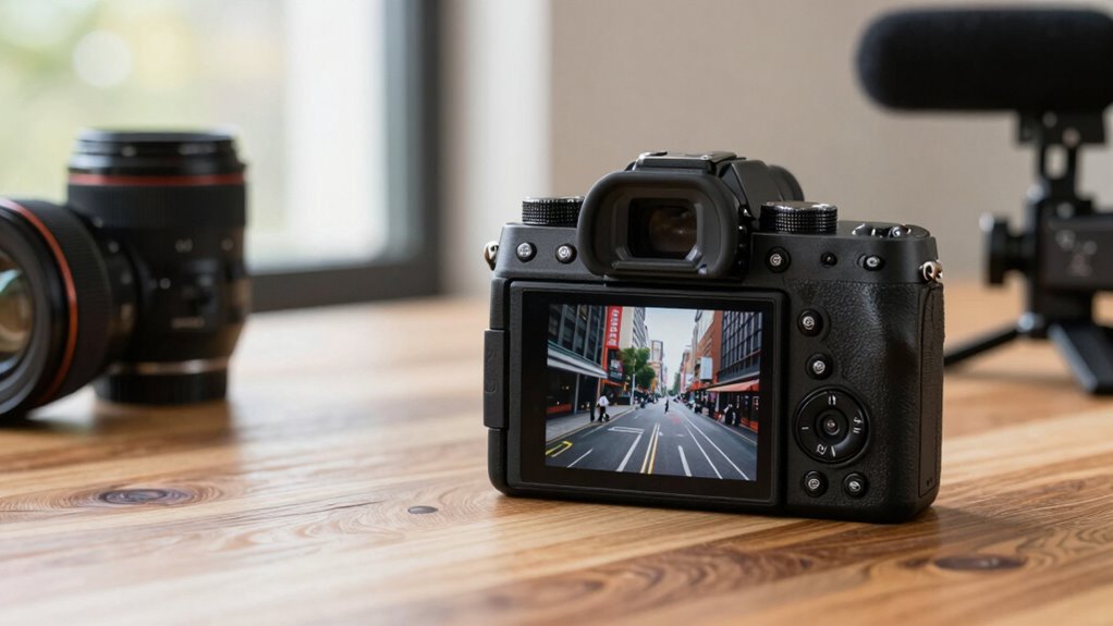video focused mirrorless camera features
