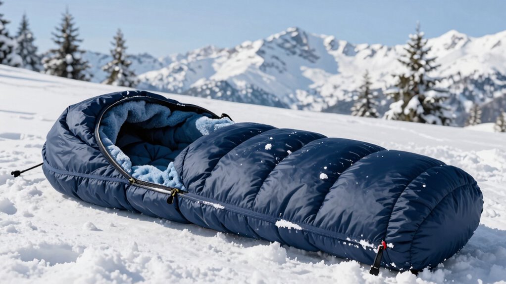 warm reliable cold weather sleeping bag