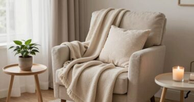 adding cozy soft lighting