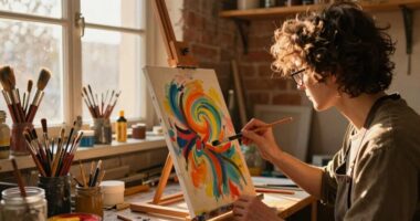 adults embracing creative hobbies