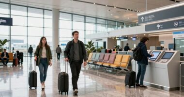 airport routine reduces frustration