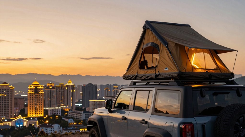 camp comfort or urban luxury