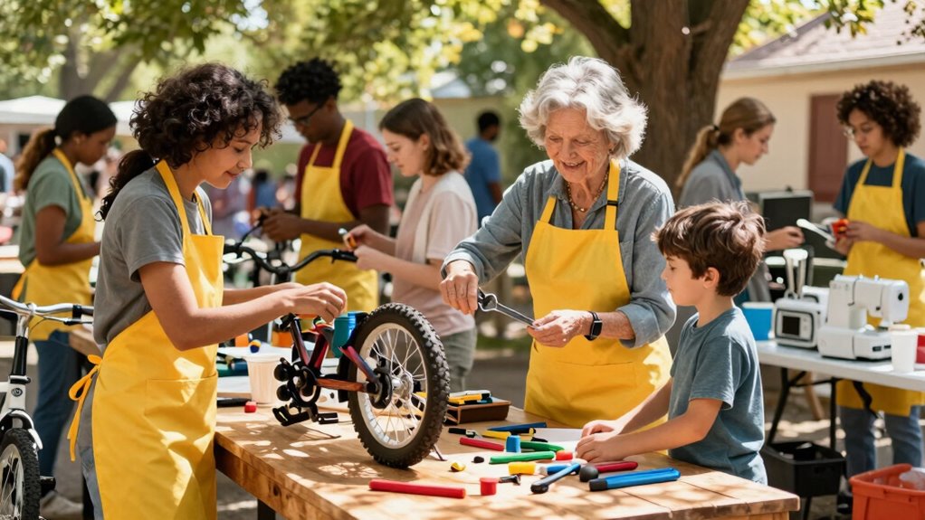 community repair fosters sustainability and community