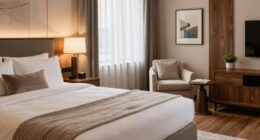 create a calming hotel ambiance