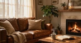 create a welcoming cozy space