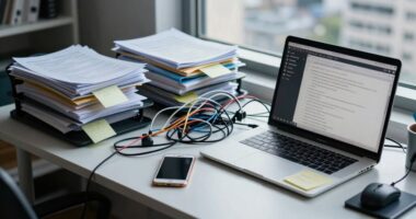 digital clutter financial impact