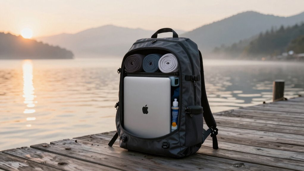 efficient minimalist travel organization