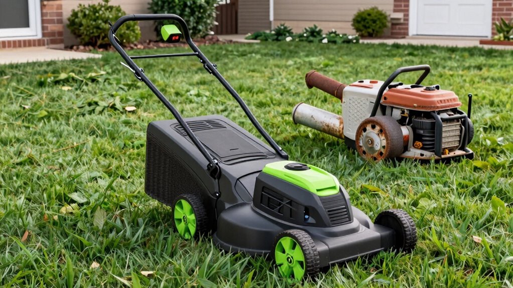 electric mowers are eco friendly