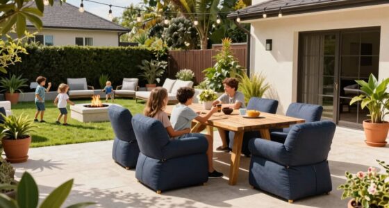 enhanced outdoor family space
