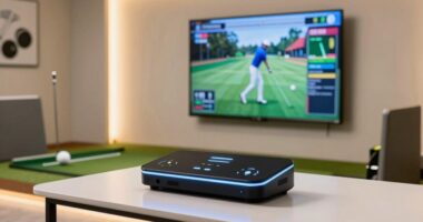 home golf simulation technology