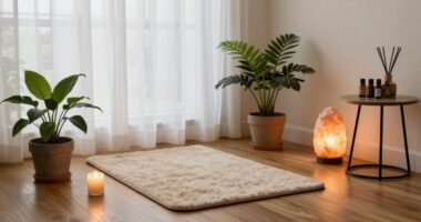 home wellness corner trend