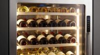 ideal wine storage temperatures