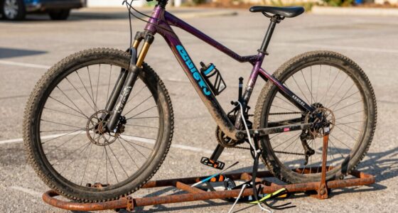 incorrect hitch bike setup