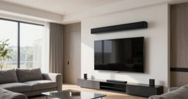 incorrect soundbar positioning