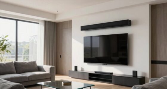 incorrect soundbar positioning