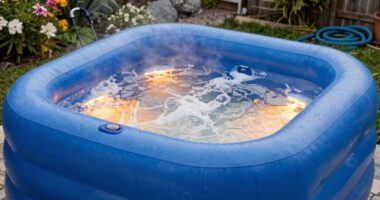 inflatable hot tubs require attention
