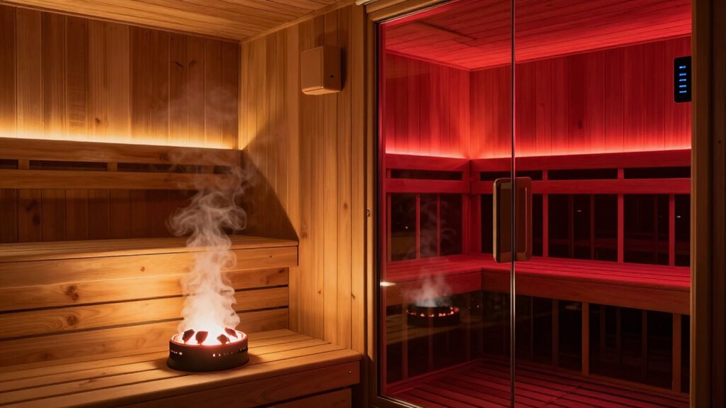 infrared vs traditional sauna
