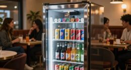 keeps drinks cold conveniently