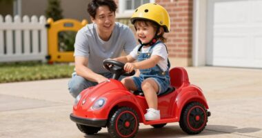 kids electric ride safety