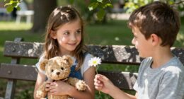 kids observe unexpected kindness
