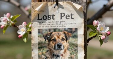 lost pet flyer stories
