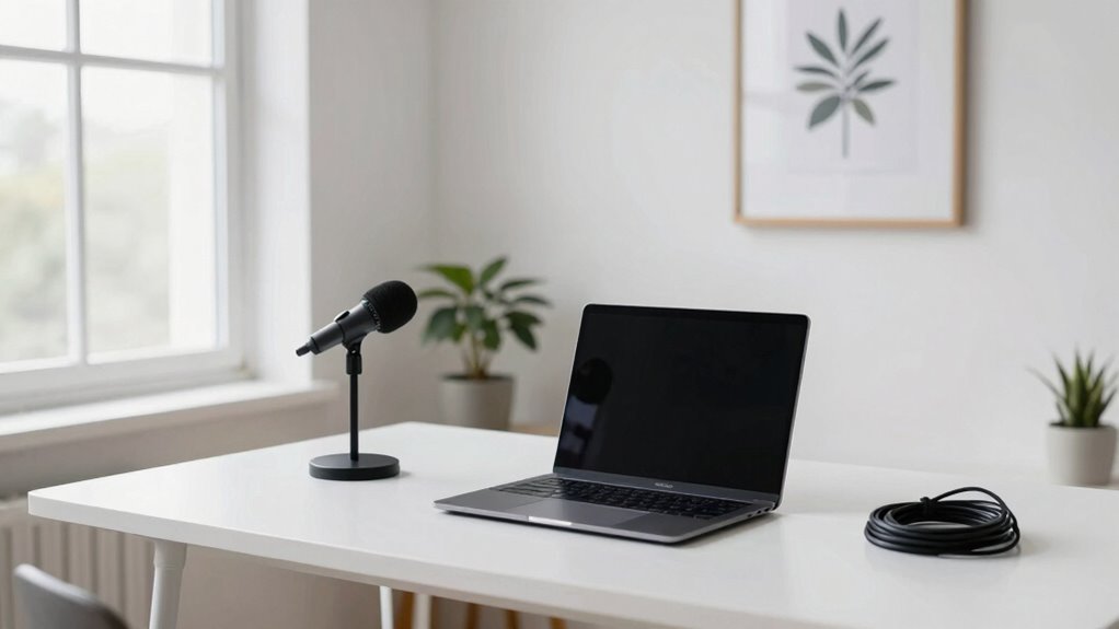 minimalist workspace enhances focus